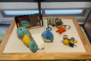 Pack 5 Juguetes Bebé: Caballito, Tiburón, Gusano