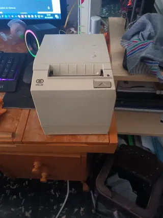Impresora de tickets NCR Beige
