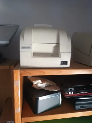 Impresora de tickets NCR Beige