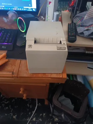 Impresora de tickets NCR Beige