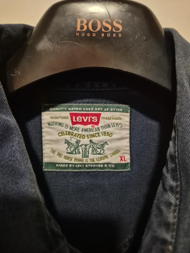 Camicia Levi's Uomo Blu Taglia XL