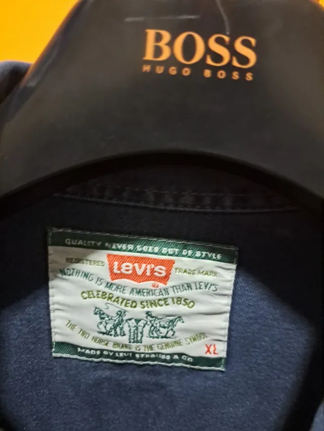 Camicia Levi's Uomo Blu Taglia XL