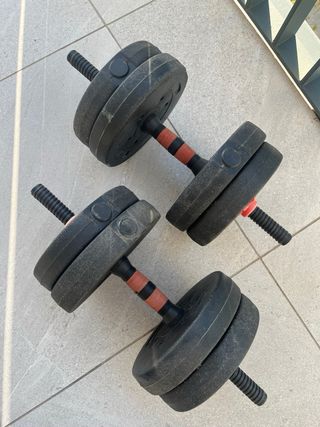 Panca multifunción ISE con barra y pesas