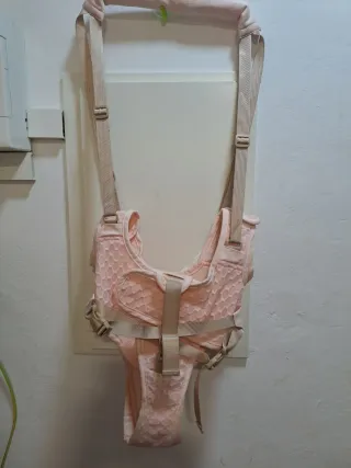 Andador para bebés rosa