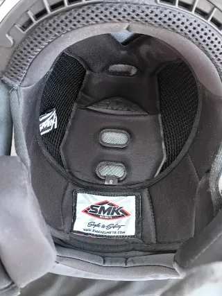Casco Moto Jet Niño Blanco Talla S.