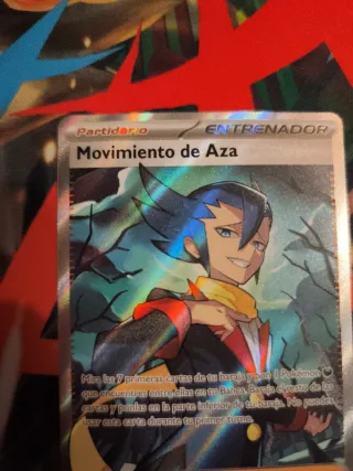 Carta Pokémon Movimiento de Aza 120/094 UR