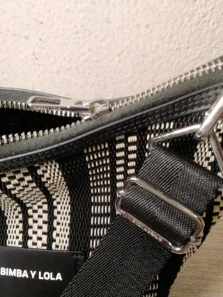 Bolso Bimba y Lola Negro y Blanco