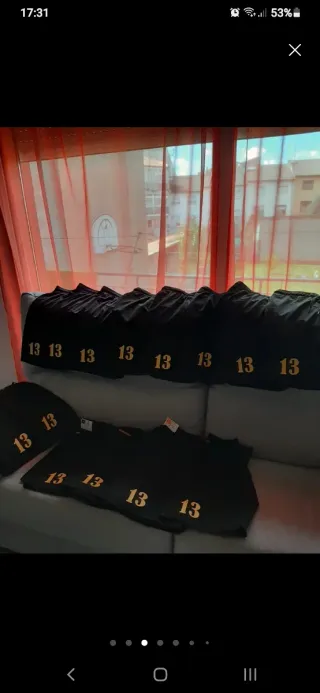 Personalización de camisetas, pantalones..