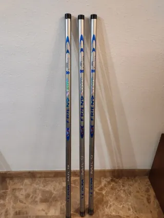 Caña Carbono MILO 8m Nueva a estrenar.