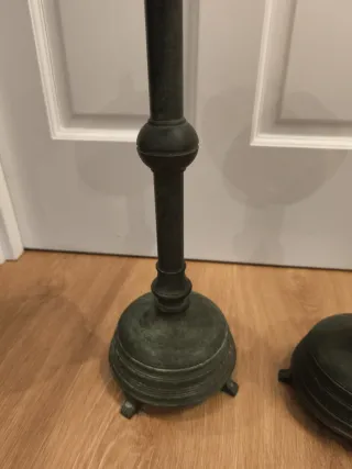 Candelabros Hacheros de Metal