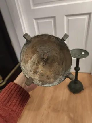 Candelabros Hacheros de Metal