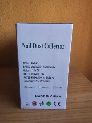 Aspirador de polvo para uñas/manicura