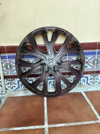 Tapacubos Citroën 16 plateado