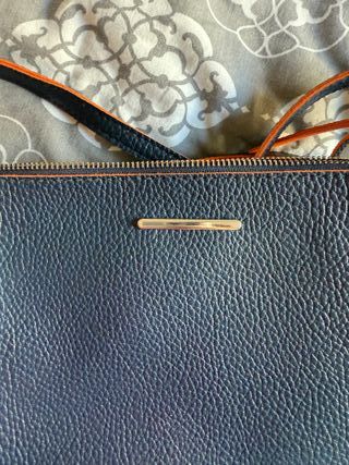 Bolso bandolera Atmosphere azul y naranja