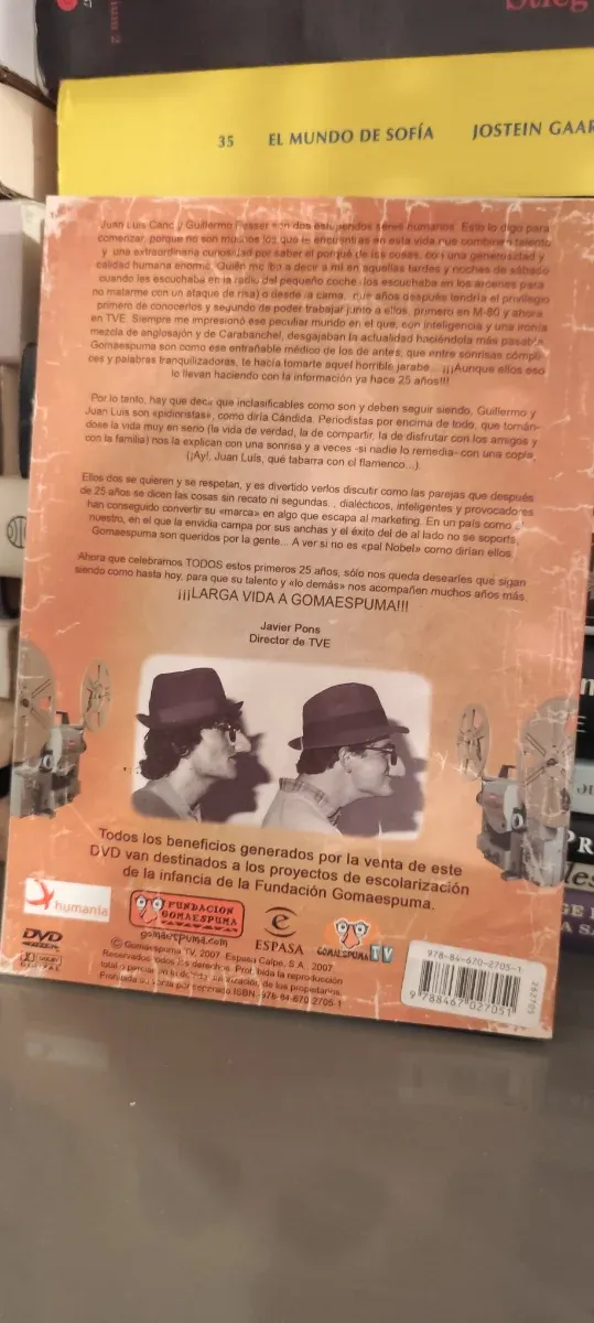 DVD de gomaespuma