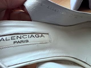 Sandalias Balenciaga Piel Beige Talla 38