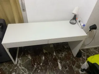 2 Scrivanie IKEA Micke Bianche