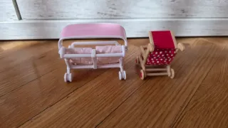 Set di passeggini per bambole Sylvanian Families