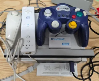 Nintendo Wii con extras LEER