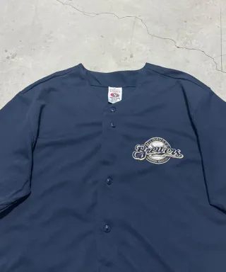 Magestic Vintage Baseball Jersey Blu XL