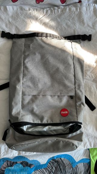 Zaino porta PC Coca-Cola grigio