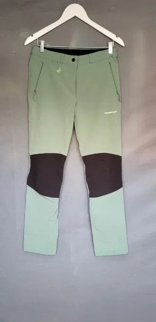 Pantalón Trangoworld Talla S Verde Negro Un uso