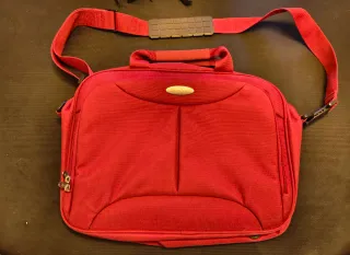 Maletín portátil Samsonite rojo