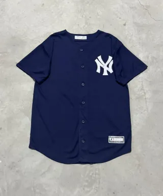 Magestic T-shirt Blu NY Yankees Vintage