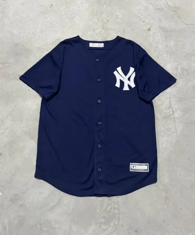Magestic T-shirt Blu NY Yankees Vintage