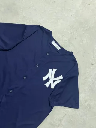 Magestic T-shirt Blu NY Yankees Vintage