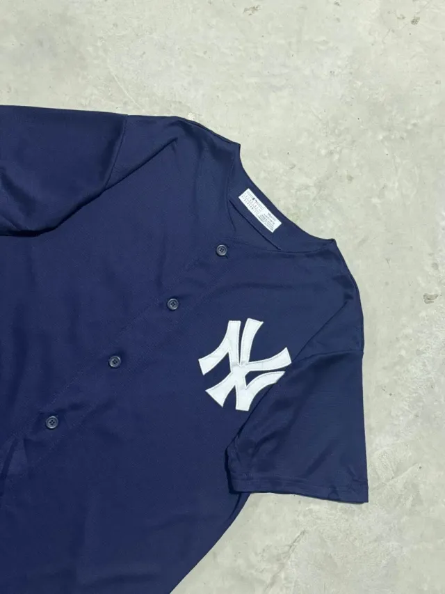 Magestic T-shirt Blu NY Yankees Vintage