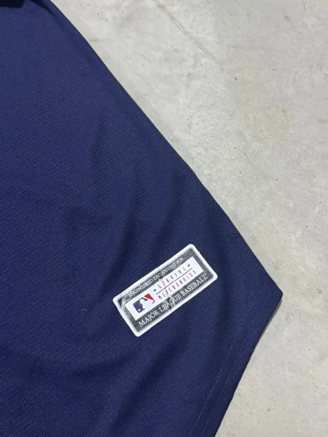 Magestic T-shirt Blu NY Yankees Vintage