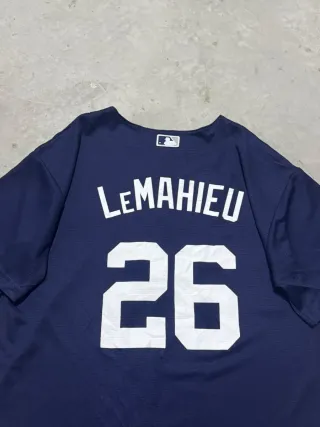 Magestic T-shirt Blu NY Yankees Vintage