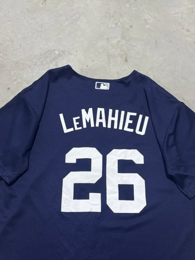 Magestic T-shirt Blu NY Yankees Vintage