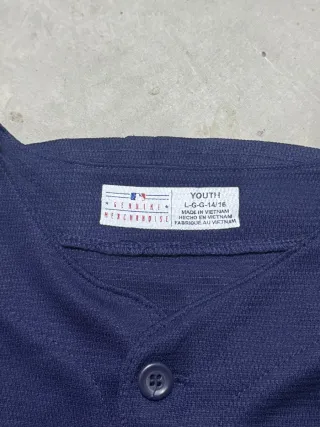 Magestic T-shirt Blu NY Yankees Vintage