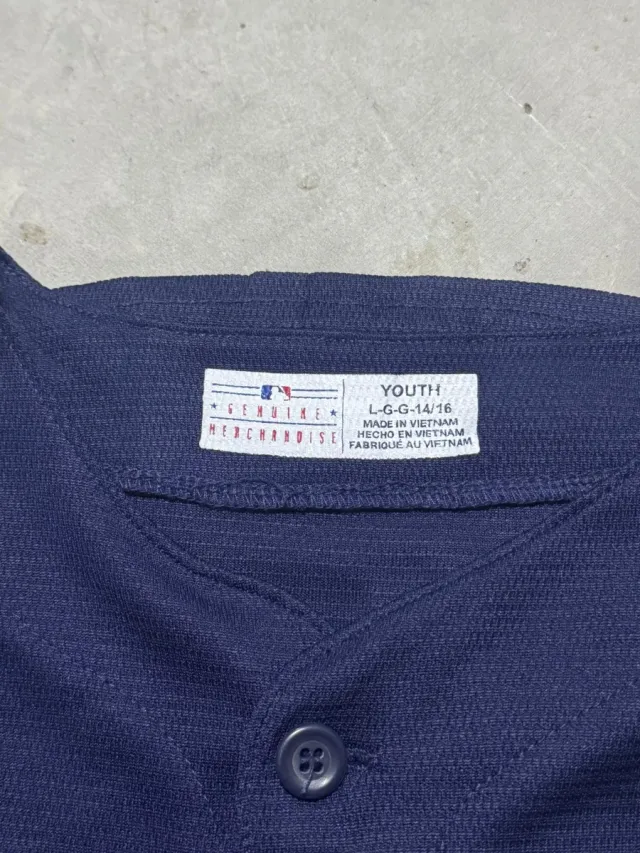 Magestic T-shirt Blu NY Yankees Vintage