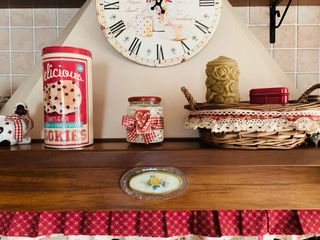 Vasetto country chic con gessi dell’avvento