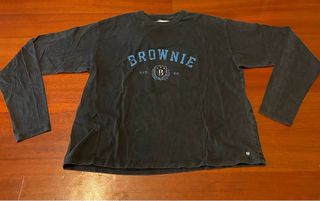 Camiseta Brownie manga larga negra
