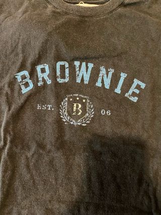 Camiseta Brownie manga larga negra