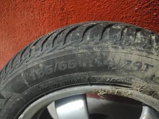 2 Llantas con Neumáticos Kumho Solus 4S 165/65 R1
