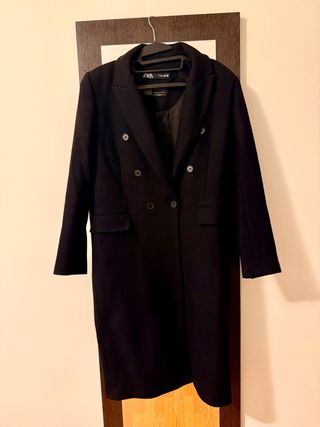 Abrigo Zara Negro