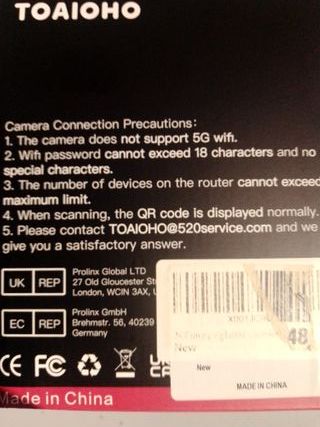 Cámara Vigilancia Wifi 2K 360° Exterior/Interior