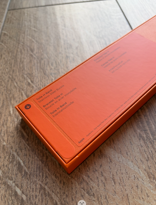 Correa Hermès Toile H 41mm Acero Inox