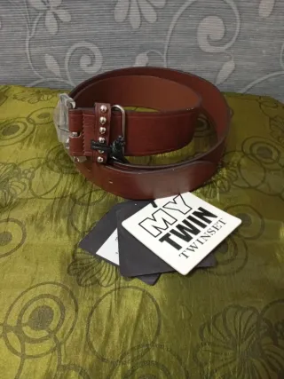 Cintura My Twin Twinset marrone