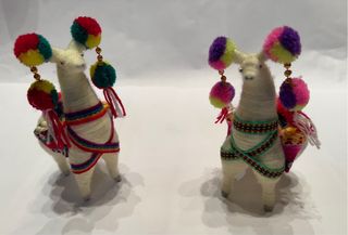 Coppia Lama Artigianali Perù