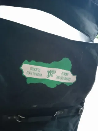 Vestido flamenco marrón volantes