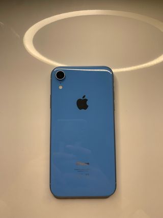 iPhone XR 128GB Blu con Scatola Batteria al 76%