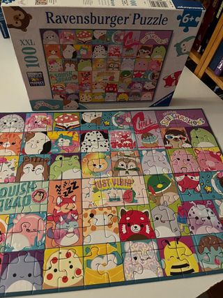 Puzzle Ravensburger 100 piezas Squishmallows