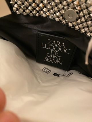 BOLSO METÁLICO LUDOVIC DE SAINT SERNIN X ZARA