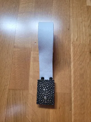 Cinturón blanco talla 85